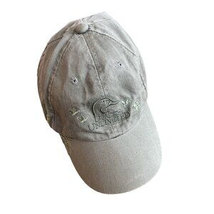Ducks Unlimited Adjustable Cap Hat Tan With Hunting